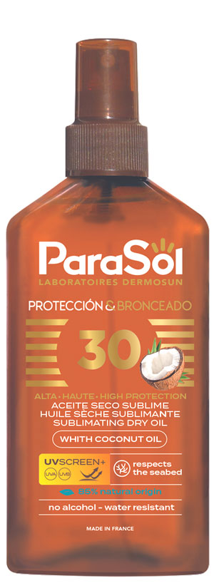 SPRAY ACEITE SECO SPF 30 COCO 200ml